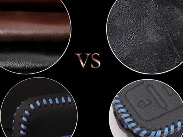 Detalle de Happyit leather key cover for Renault, 4 buttons