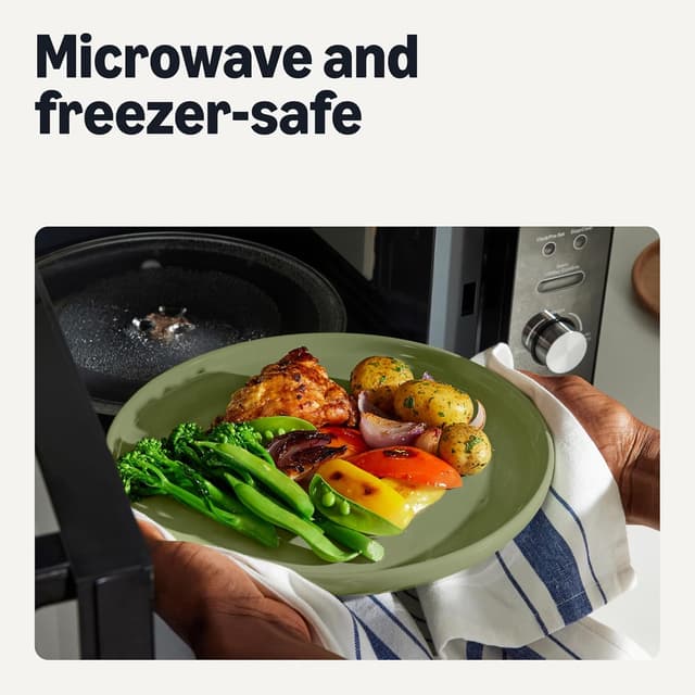 Thumbnail 3 de Amazon Basics Glazed Stoneware Dinner Plate 10.5 in. 🍽