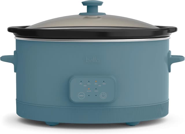 Detalle de Bella 6.0 Qt Programmable Slow Cooker with EverGood Ceramic Nonstick Coating