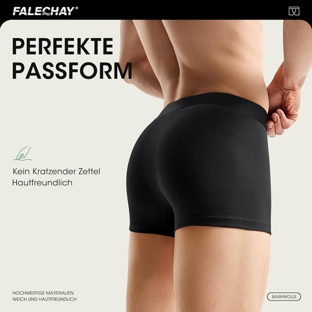 Thumbnail 5 de Falechay Boxershorts 6er Pack Herren 🩲