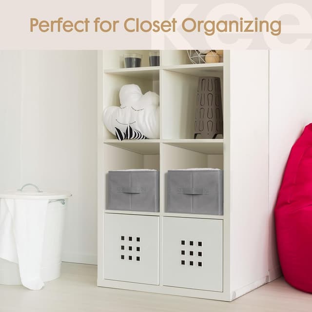 Thumbnail 6 de Criusia 6 Pack Large Clothes Organizer, Foldable Storage