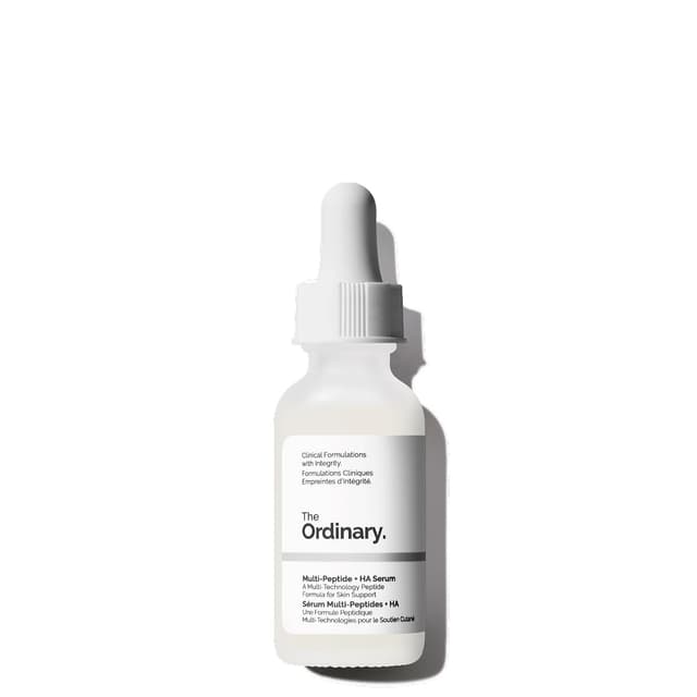 Detalle de The Ordinary Multi-Peptide + HA Serum (30 ml) – Anti-Aging-Serum gegen Krähenfüße