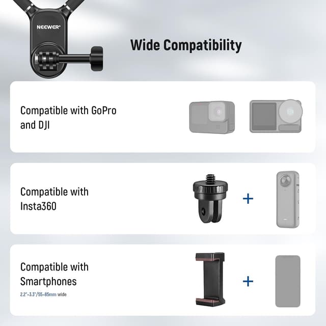 Thumbnail 6 de NEEWER GP15 Magnetische Halshalterung 60 cm