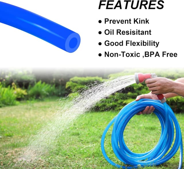 Detalle 1 de Silikonschlauch 8 mm ID, 2 m Länge blau