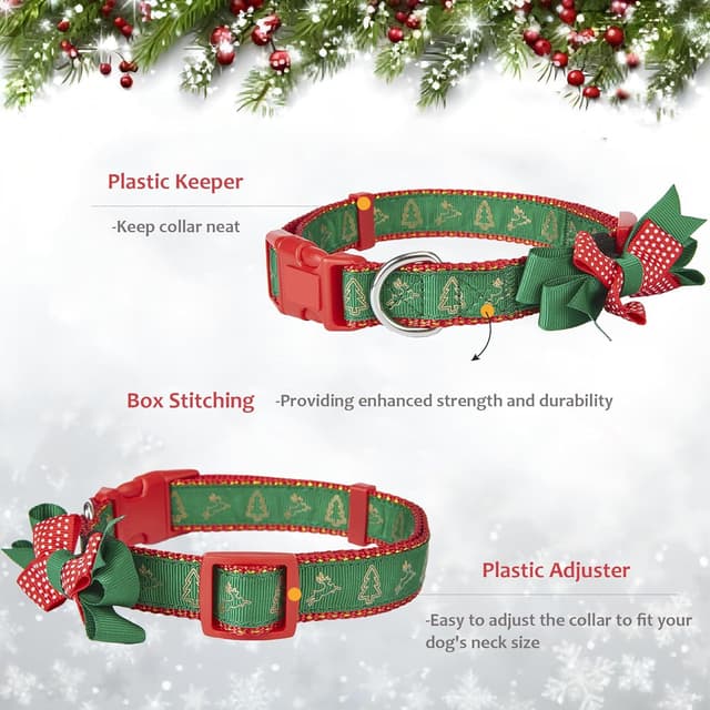 Thumbnail 2 de Petiry Festive Christmas Dog Collar