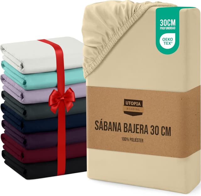 Thumbnail 6 de Utopia Bedding Sabana Bajera 160x200x30 cm