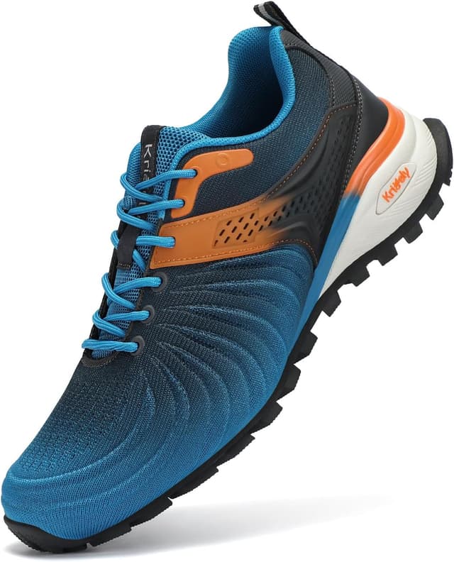Detalle de Kricely Traillaufschuhe für Herren – leichte Trail- und Straßenschuhe mit atmungsaktivem Mesh