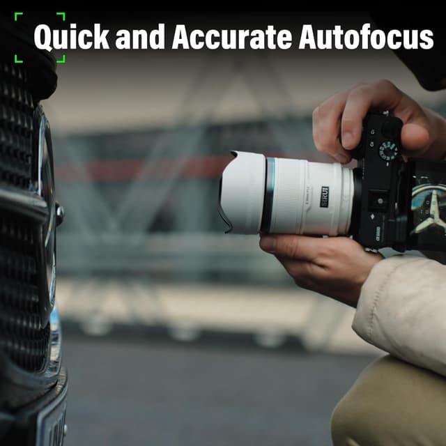 Detalle de SIRUI Sniper 23mm F1.2 autofocus lens