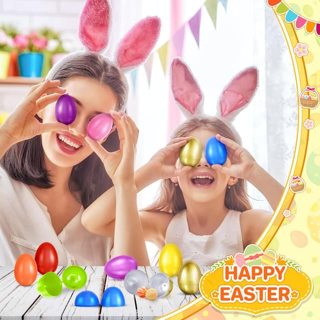 Detalle 1 de SpringFlower Unfilled Easter Eggs 2.3-inch