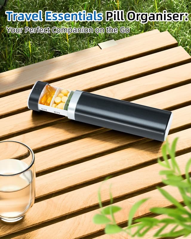 Thumbnail 5 de Betife 7-day pill organiser for travel