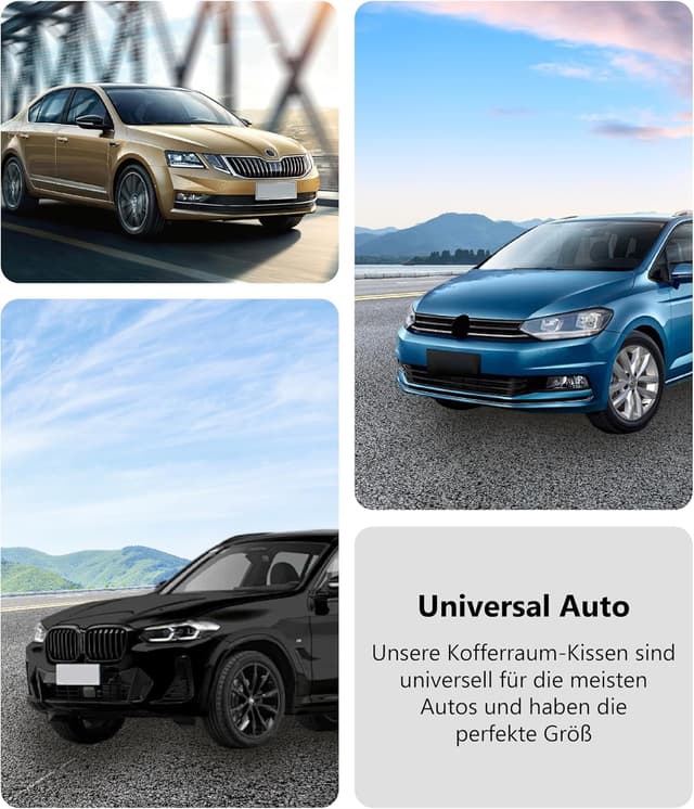 Detalle de BARTSTR Kofferraumschutz Hund 200×110 cm – universelle Schutzmatte für Kombi und Kofferraum