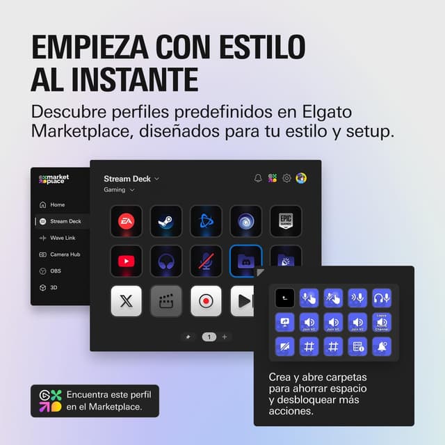 Thumbnail 5 de Elgato Stream Deck Scissor Keys Teclas Macro