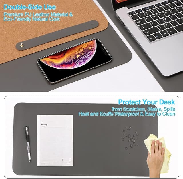 Thumbnail 3 de Vicloon Tapis de bureau 60Ă—30 cm đź–±