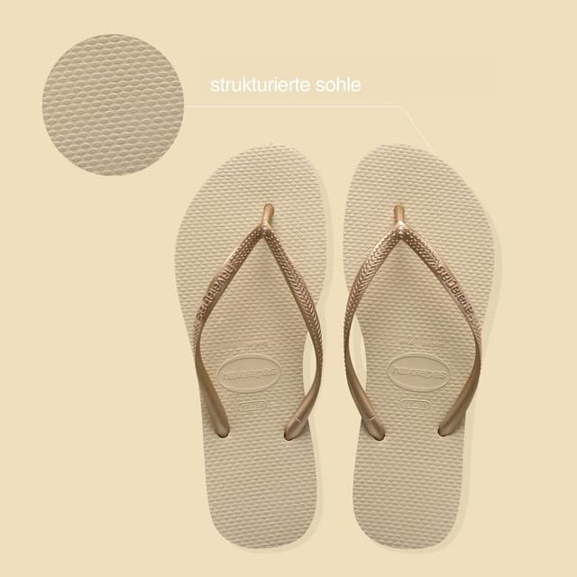 Detalle de Havaianas Slim Badelatschen für Frauen