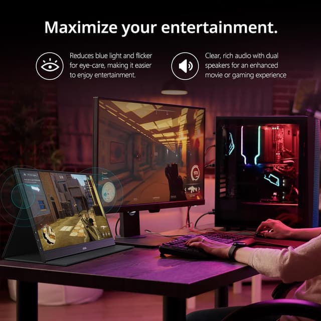 Detalle 2 de MNN 15.6" Portable Monitor 1080P