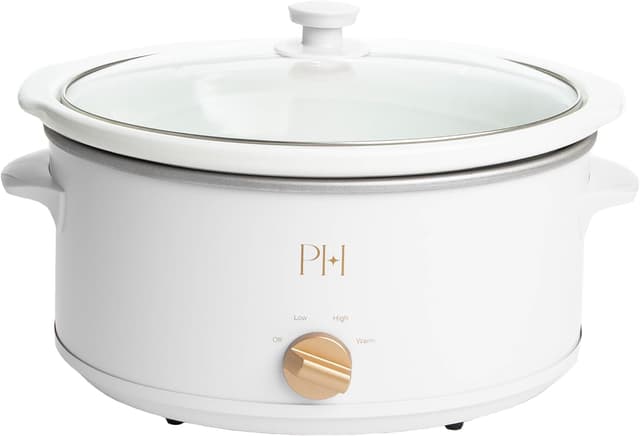 Detalle de Paris Hilton 6-Quart Manual Slow Cooker ๐ฒ