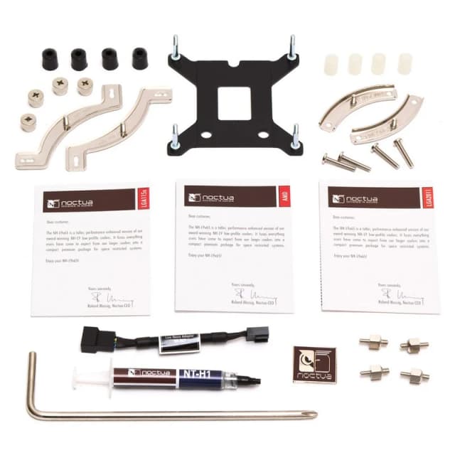 Detalle 2 de Noctua NH-L9x65: disipador compacto de bajo perfil con 65 mm y 4 heatpipes