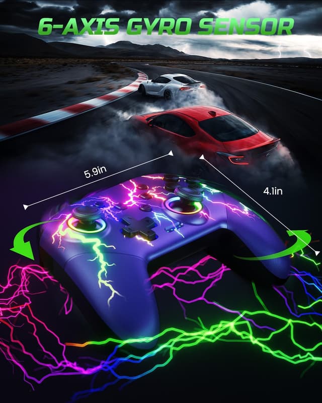 Thumbnail 5 de VOYEE Switch Pro Controller 1000mAh wireless