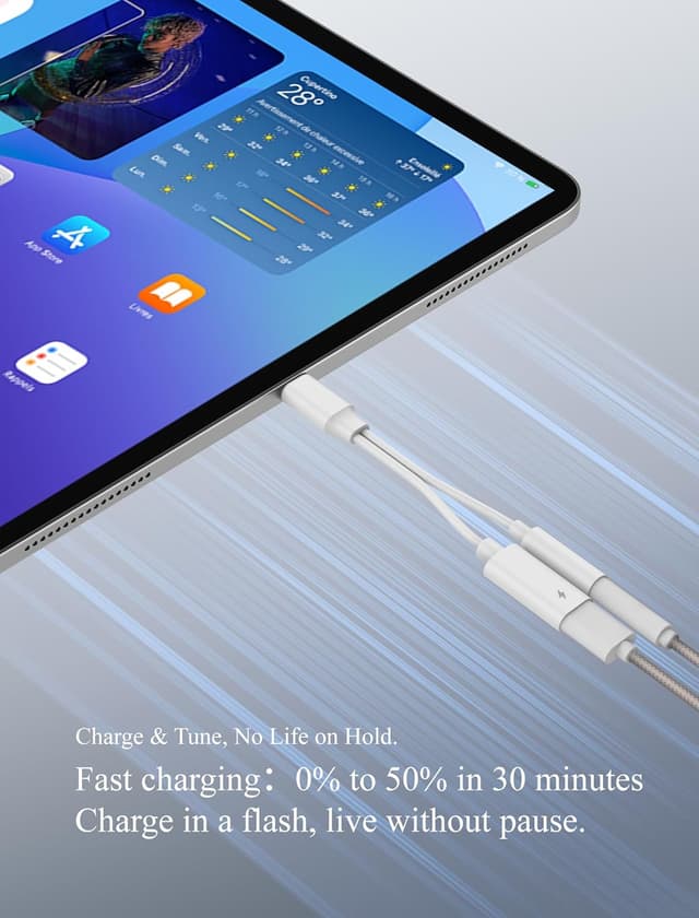 Detalle 2 de USB-C to 3.5mm Audio Adapter 60W