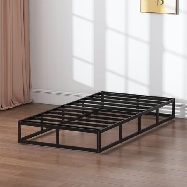 Thumbnail 6 de SHLAND Twin Box Spring (9-Inch High Profile) Metal Frame Mattress Foundation with Fabric Cover