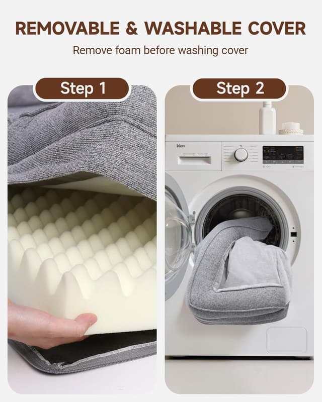 Detalle 2 de KSIIA Large Orthopedic Dog Bed 88x55x15cm