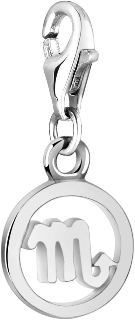 Detalle de Nenalina Charm Pendentif Zodiac Scorpion en argent sterling 925 pour bracelets à breloques