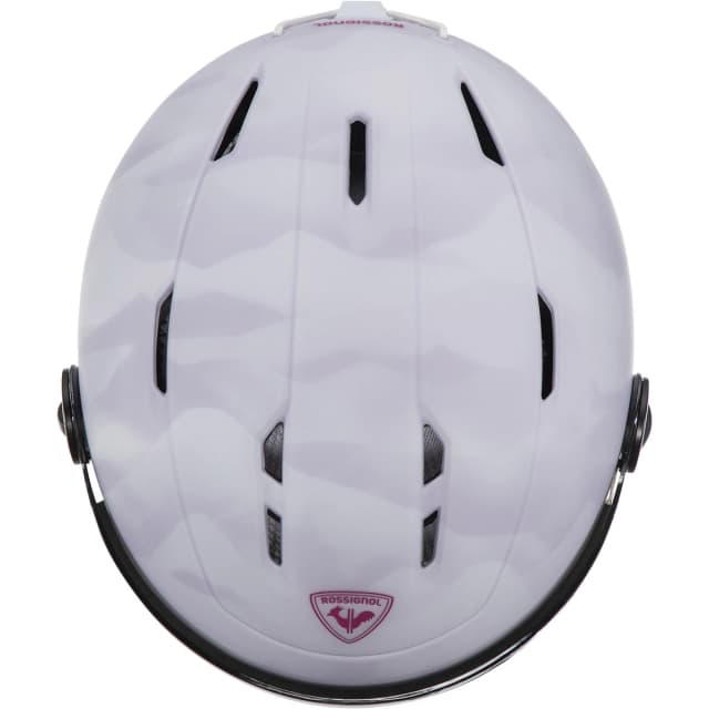 Detalle 1 de Casco de esquí infantil Rossignol Whoopee Visor IMPACTS con visor integrado