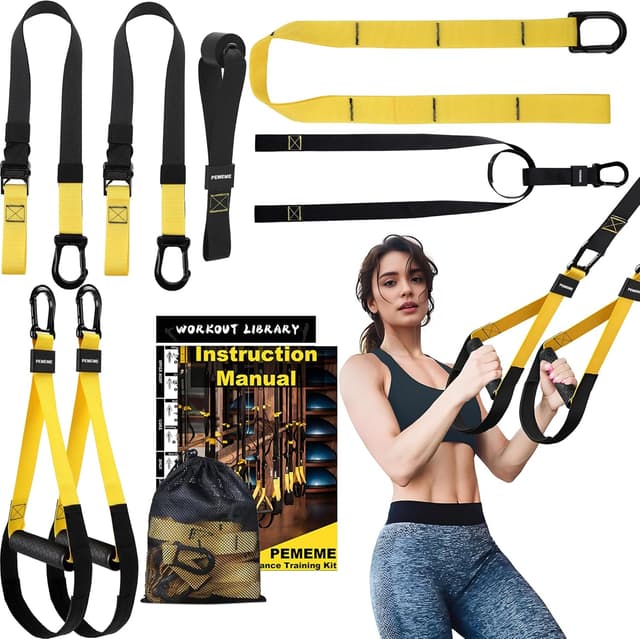 Detalle de Home Resistance Training Kit suspension trainer 🏋
