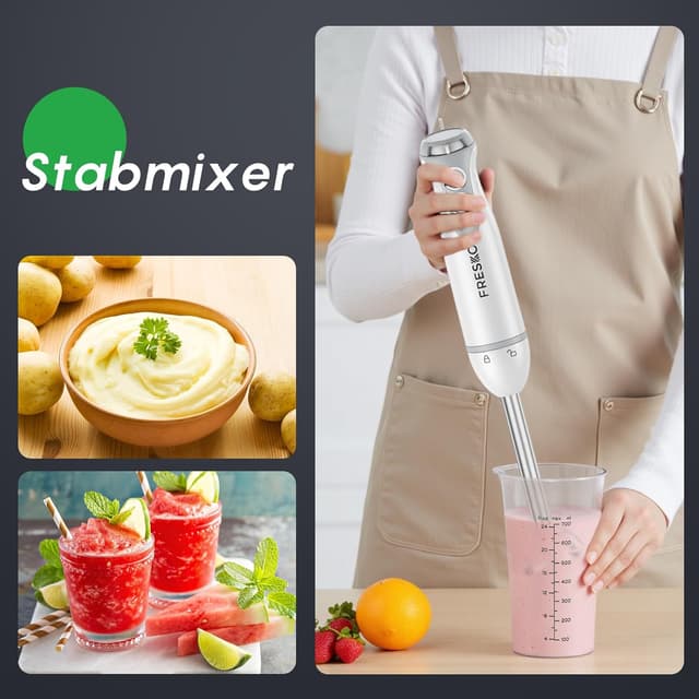 Thumbnail 5 de FRESKO 4-in-1 Stabmixer 1000W 🍲