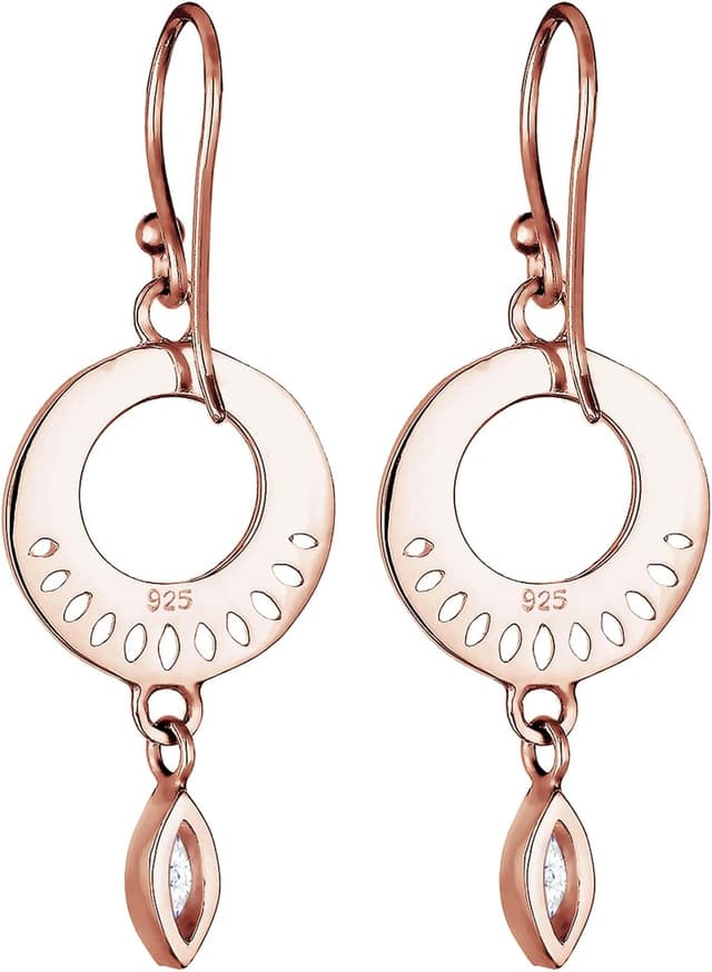 Thumbnail 3 de Elli Premium Damen Ohrringe Ornament Cut-Out