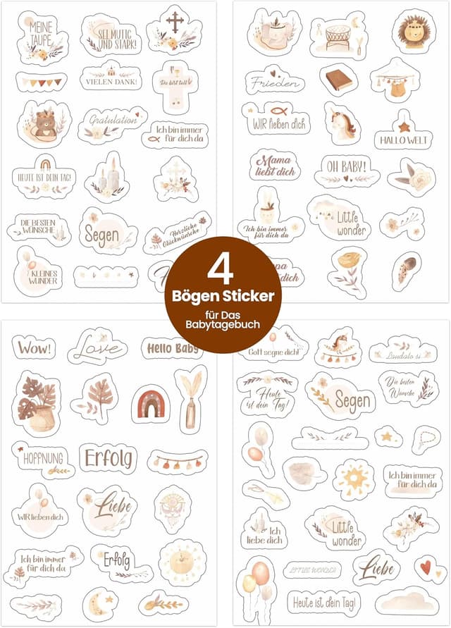 Detalle 1 de Mein erstes Jahr Babyalbum Babyalbum 88 Seiten