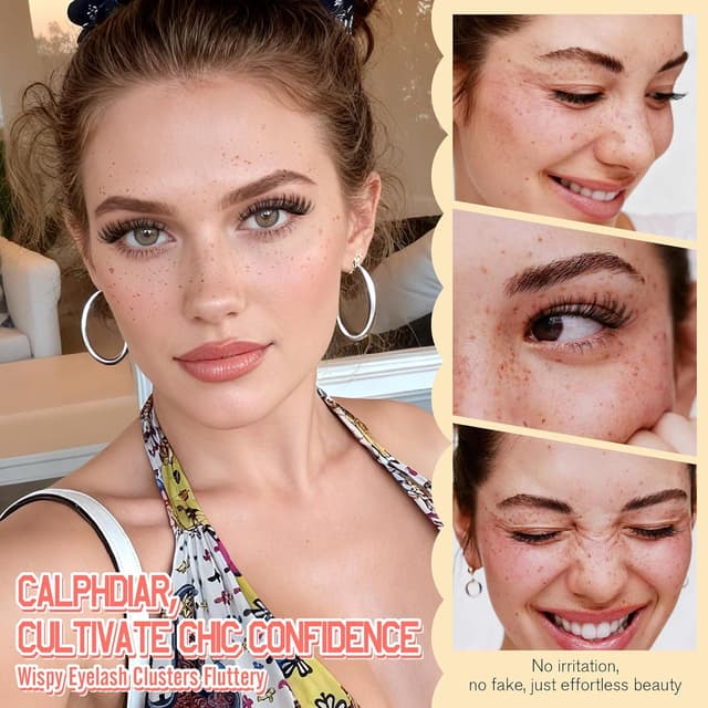 Detalle 2 de Lash Clusters Kit 474pcs Wispy Lashes 💄