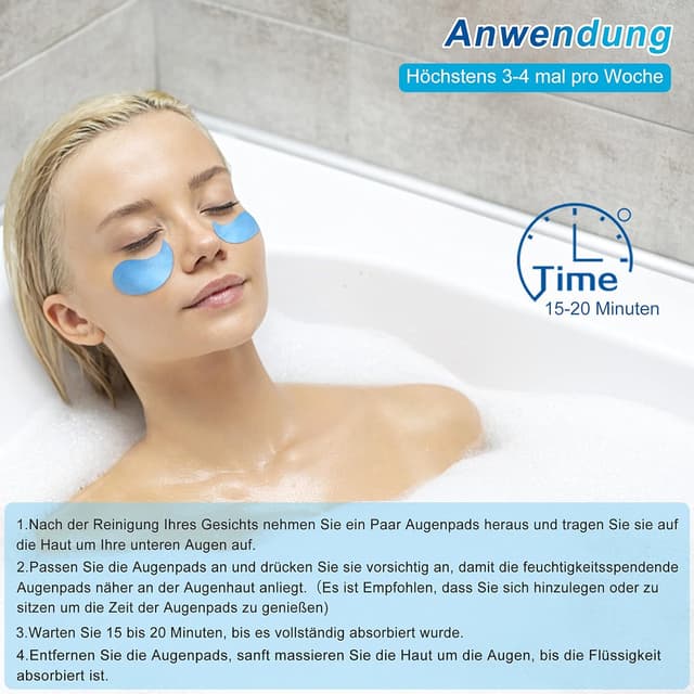 Thumbnail 5 de CUSMAY Augenpads Eye Mask 60 Stück