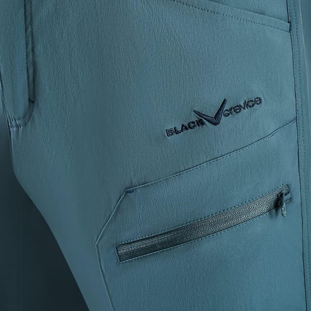 Detalle 1 de Short trekking Black Crevice homme