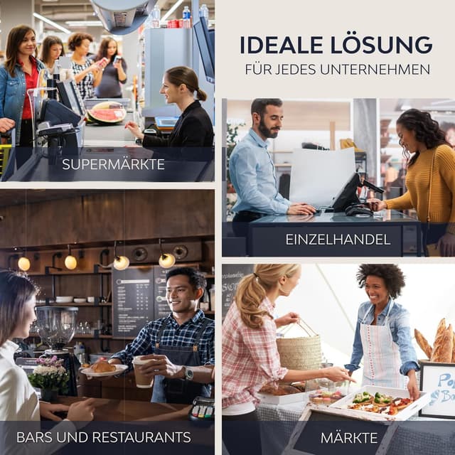 Thumbnail 4 de ZENACASA Geldprüfer 2in1 mit Touchscreen