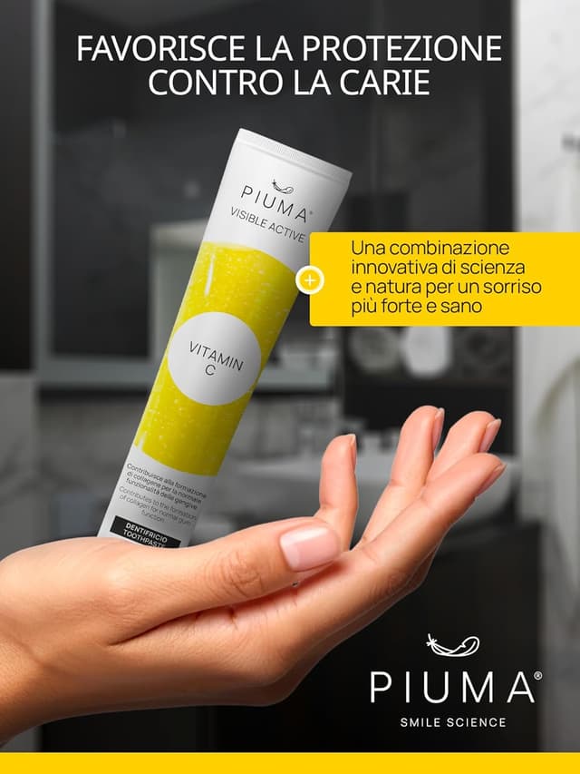 Thumbnail 6 de PIUMA dentifricio alla vitamina C, 75 ml