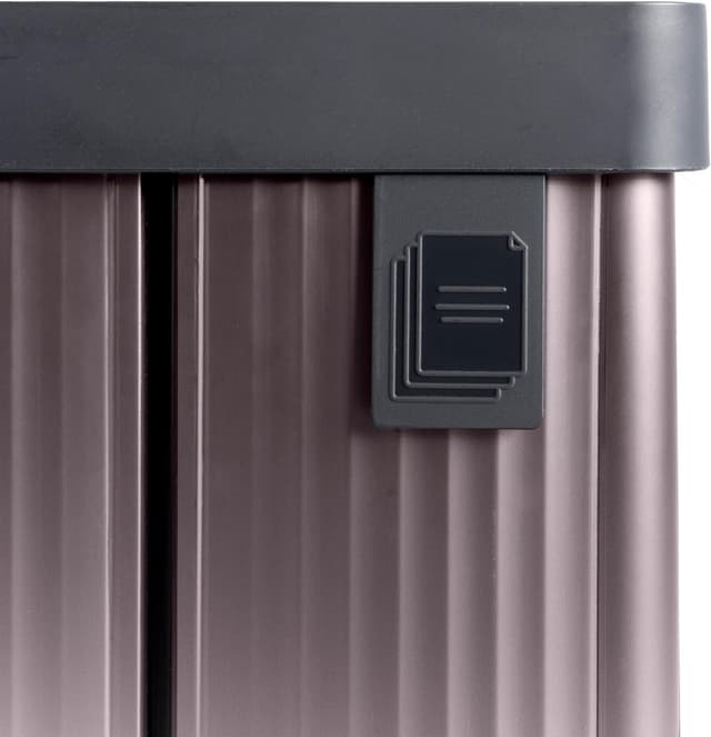 Detalle 2 de CURVER Verto Cubo de Reciclaje 54 L con Compartimentos Duales ♻