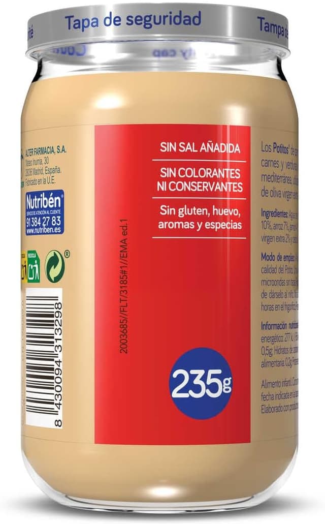 Thumbnail 6 de Nutribén Pack de Potitos Variados 🍏 - Caja de 24 unidades