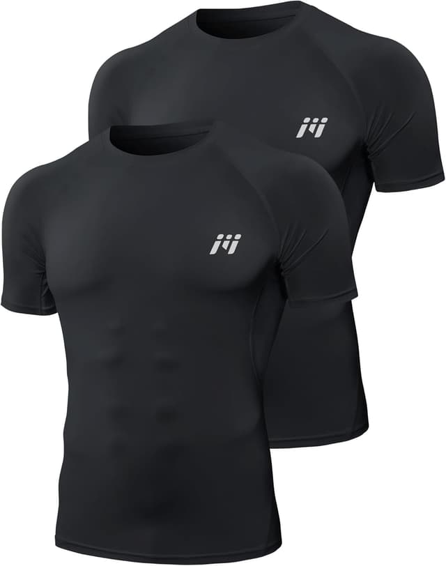 Thumbnail 6 de MEETWEE Kompressionsshirt Herren (Kurz- oder Langarm) – atmungsaktives Funktionsunterhemd für Sport & Training