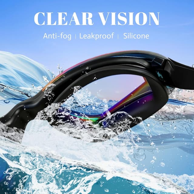 Thumbnail 1 de Moseem Swimming Goggles 2-pack