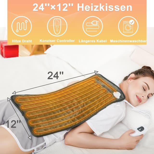 Detalle 2 de Letitwell Heizkissen mit 30 x 60 cm