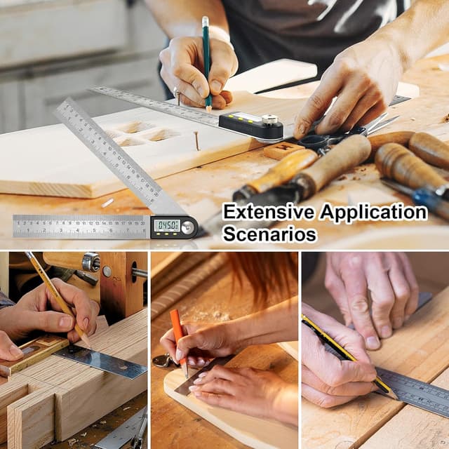 Thumbnail 6 de Digital angle finder 0-360° LCD protractor