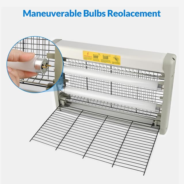 Detalle de Mafiti Fly Killer 20W Electric Fly Zapper (Indoor Mosquito Zapper)