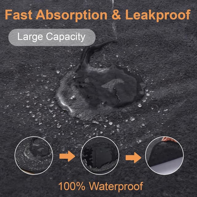 Detalle 2 de Inkontinenzunterlage Hund 2er Set 122x92 cm