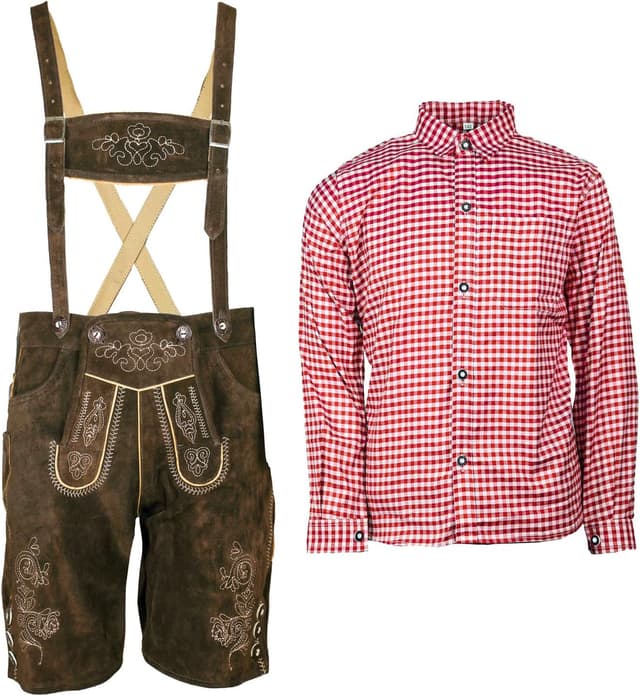 Thumbnail 1 de MS-Trachten Leo Kinder Trachtenset mit Lederhose