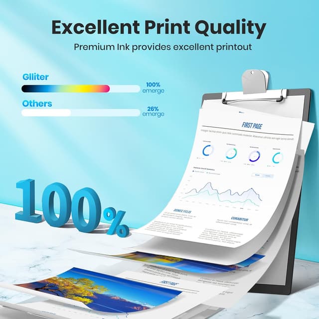 Thumbnail 5 de Glliter 545XL 546XL Druckerpatronen 400 Seiten đź–¨