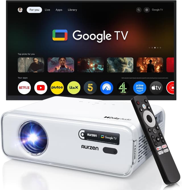 Detalle de Aurzen EAZZE D1G 1080P smart projector 📽