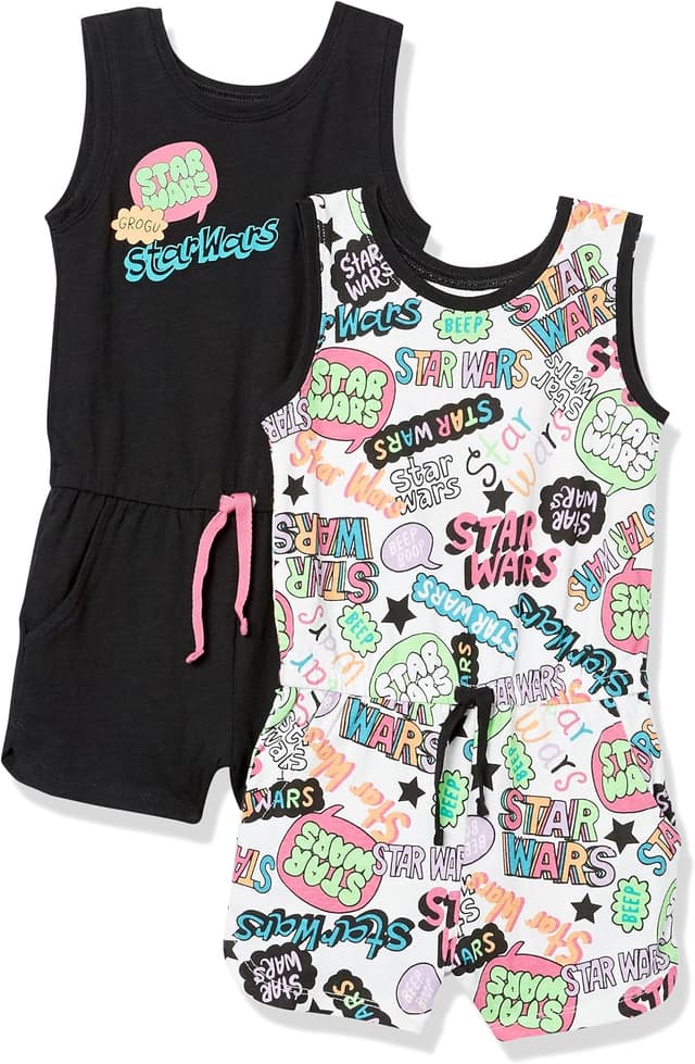 Detalle 2 de Amazon Essentials knit sleeveless romper 2-pack