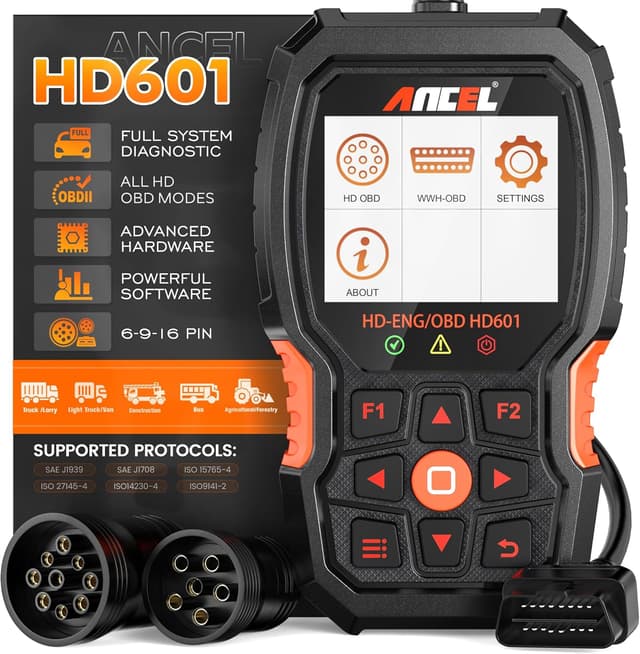 Detalle de ANCEL HD601 truck scanner