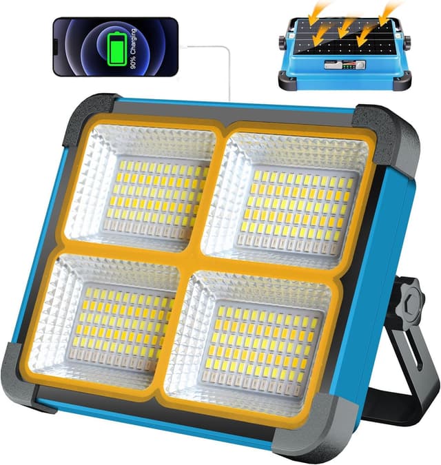 Detalle de ErayLife 100W rechargeable work light 10000lm